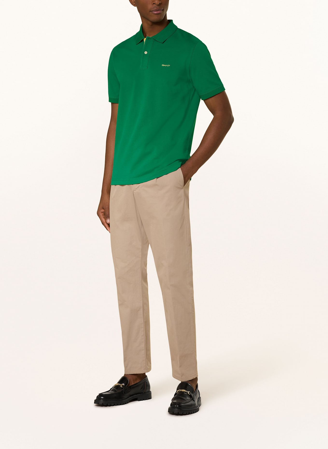 GANT Piqué-Poloshirt: GRÜN