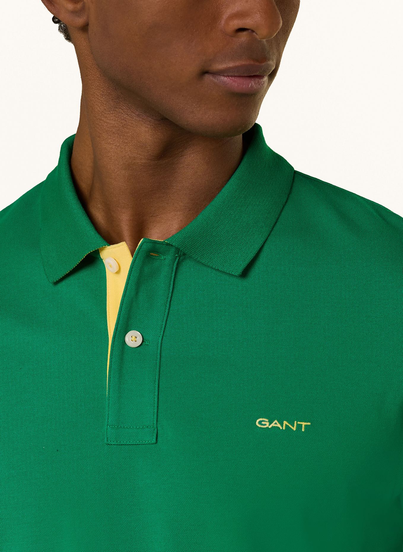 GANT Piqué-Poloshirt: GRÜN