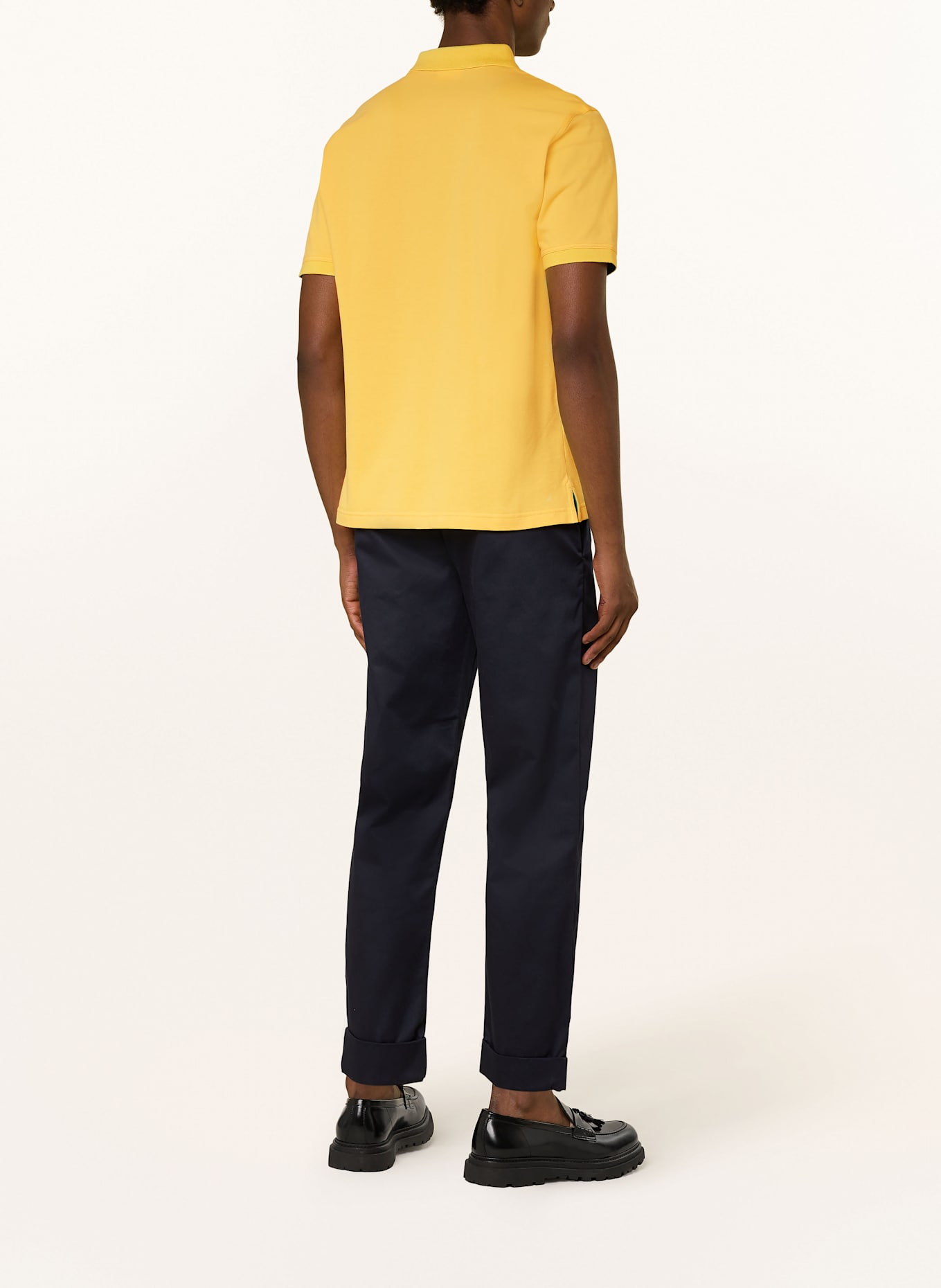 GANT Piqué-Poloshirt: GELB