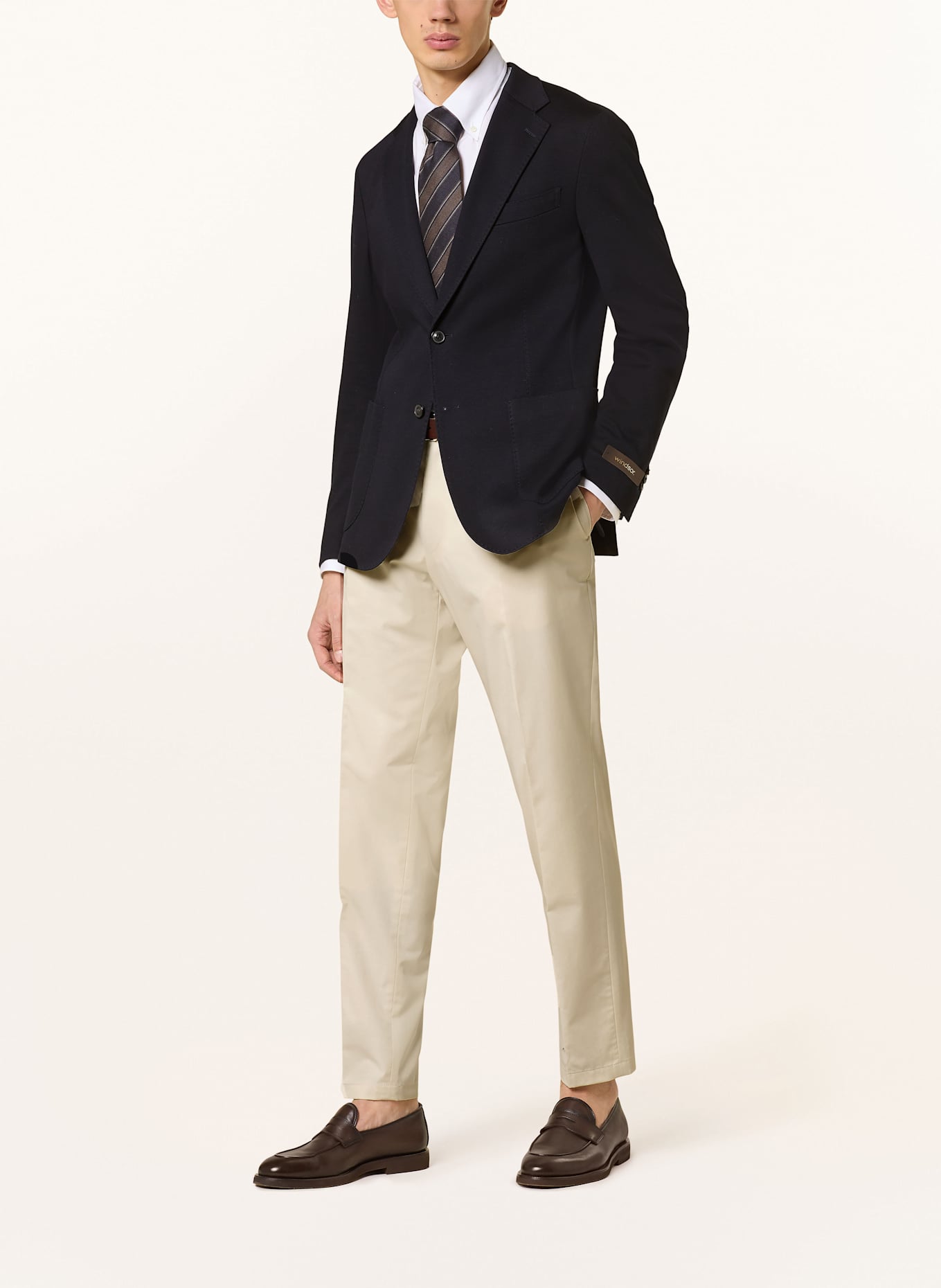 windsor. Anzughose SILVI Shaped Fit: 285 Open Beige 285