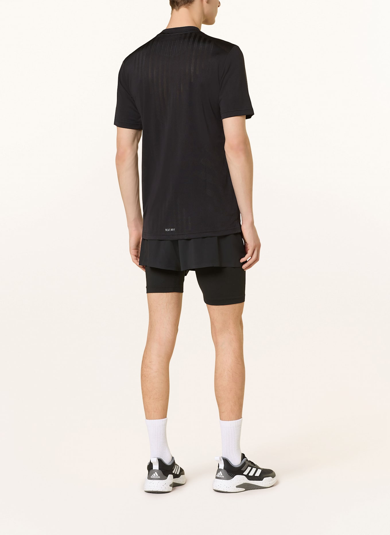 adidas T-shirt HIIT AIRCHILL: BLACK