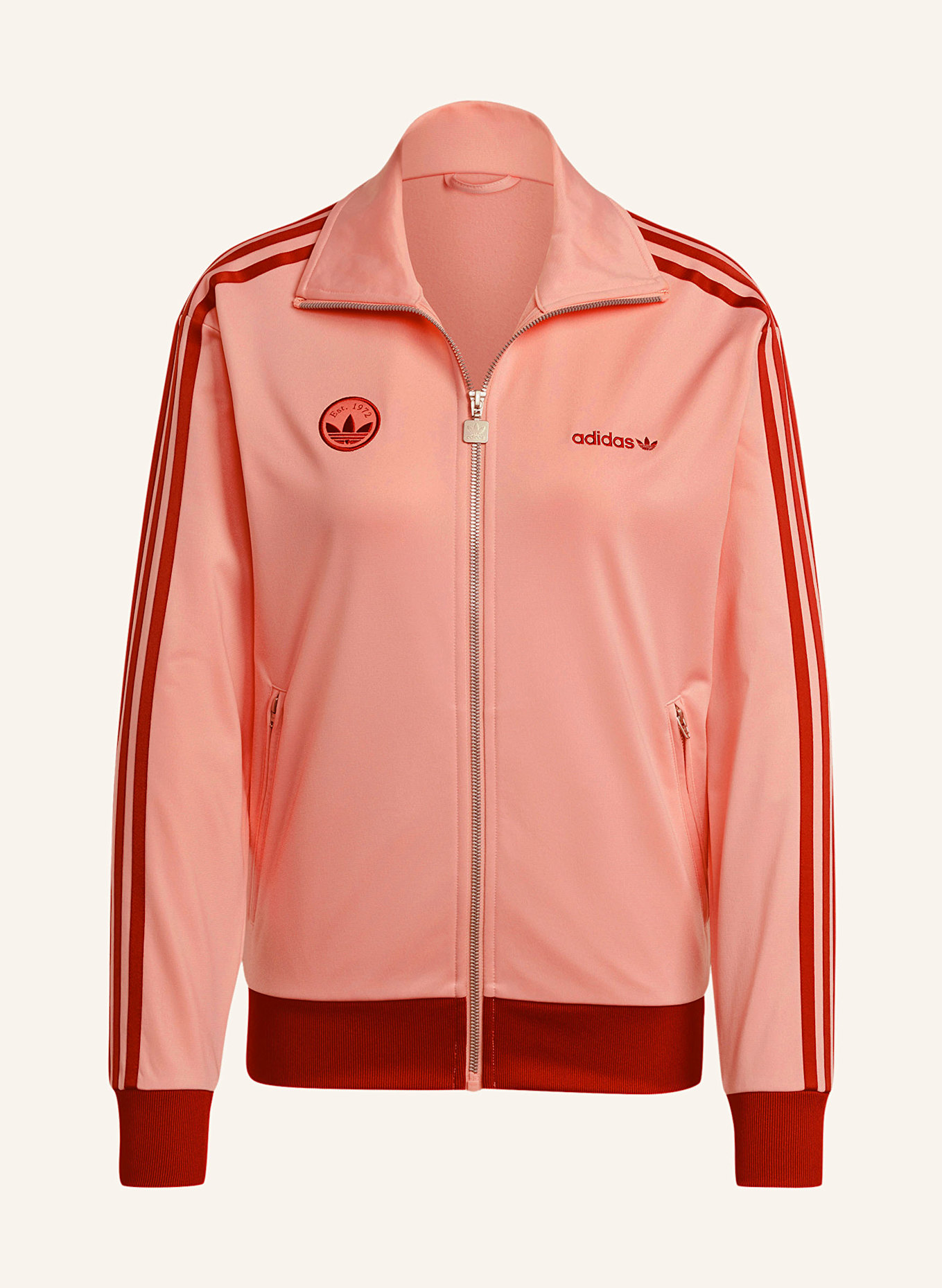 adidas Originals Trainingsjacke FIREBIRD in hellrosa rot