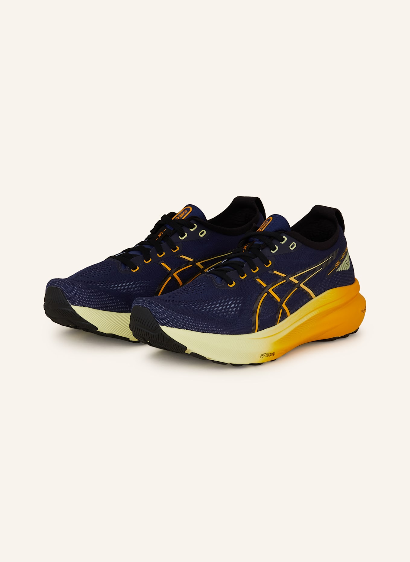 ASICS Running shoes GEL-KAYANO 31: DARK BLUE / LIGHT ORANGE