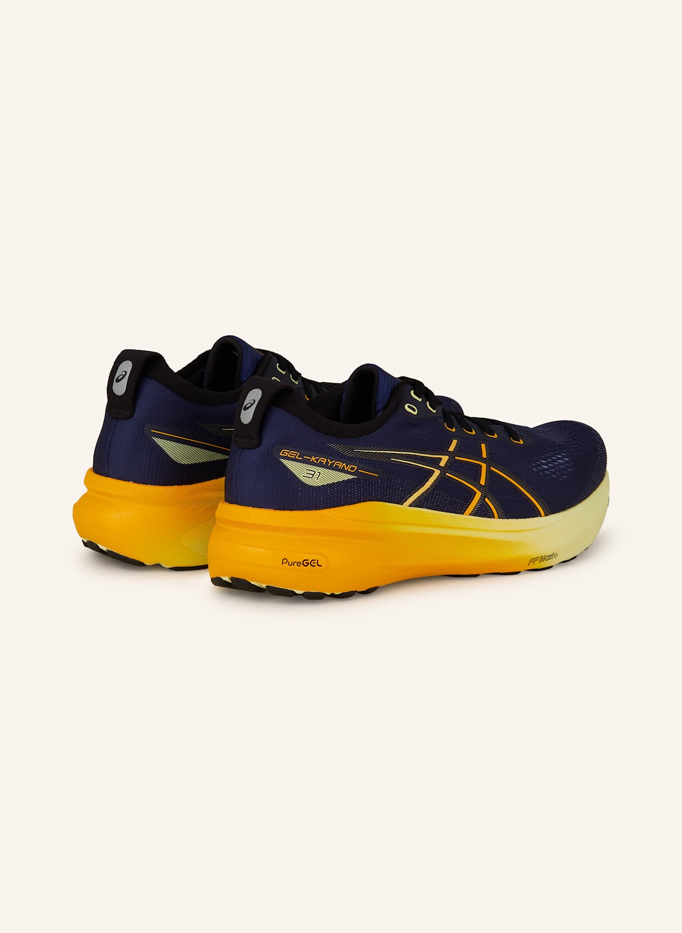 ASICS Running shoes GEL-KAYANO 31: DARK BLUE / LIGHT ORANGE