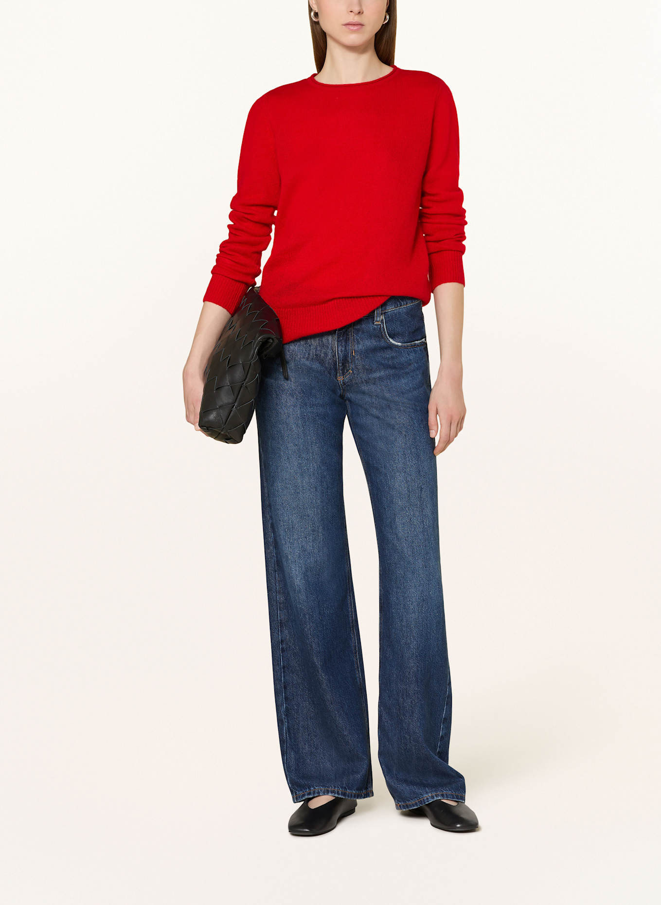 Betty Barclay Cashmere sweater: RED