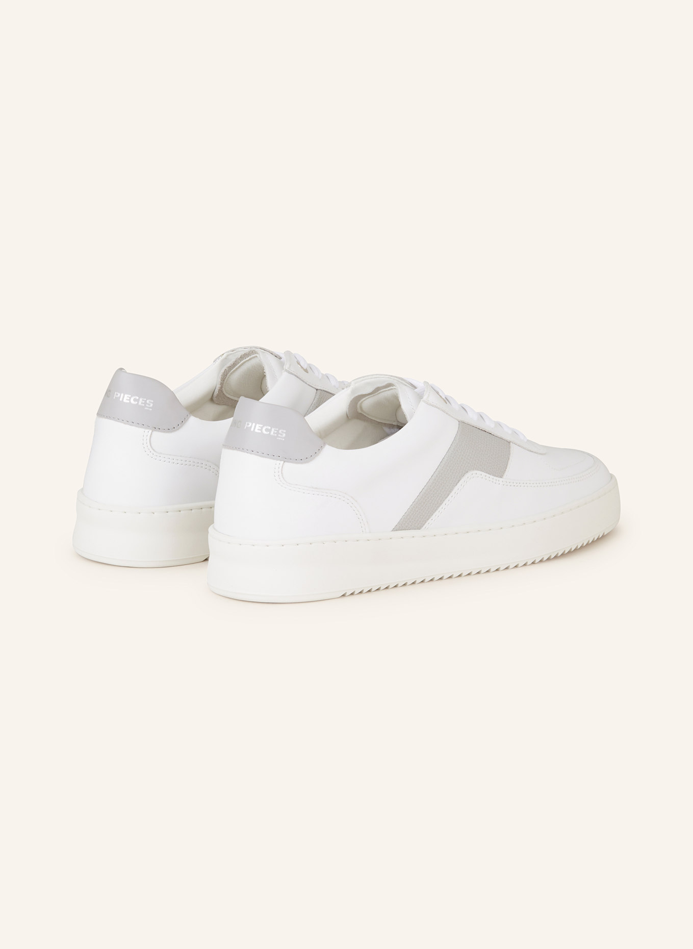 FILLING PIECES Sneaker MONDO GAME: WEISS/ GRAU