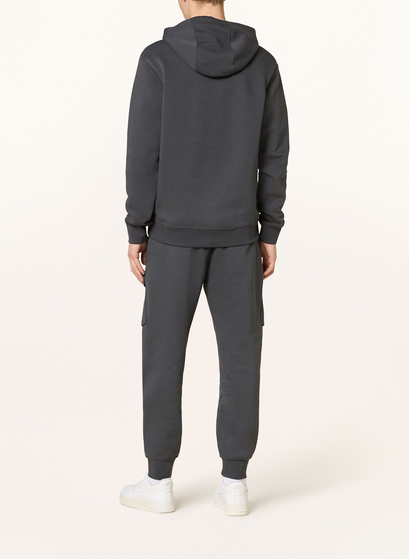 Nike Hoodie SPORTSWEAR AIR: DARK GRAY / LIGHT GRAY