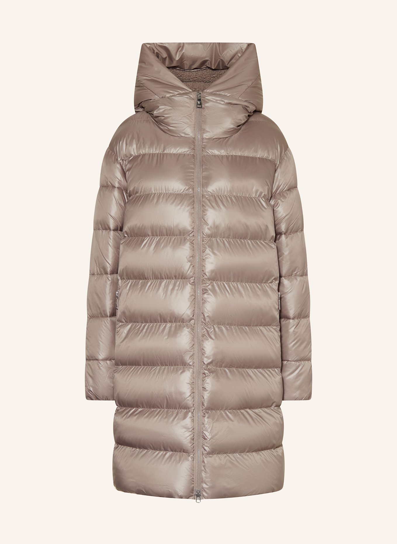 FUCHS SCHMITT Steppmantel: TAUPE