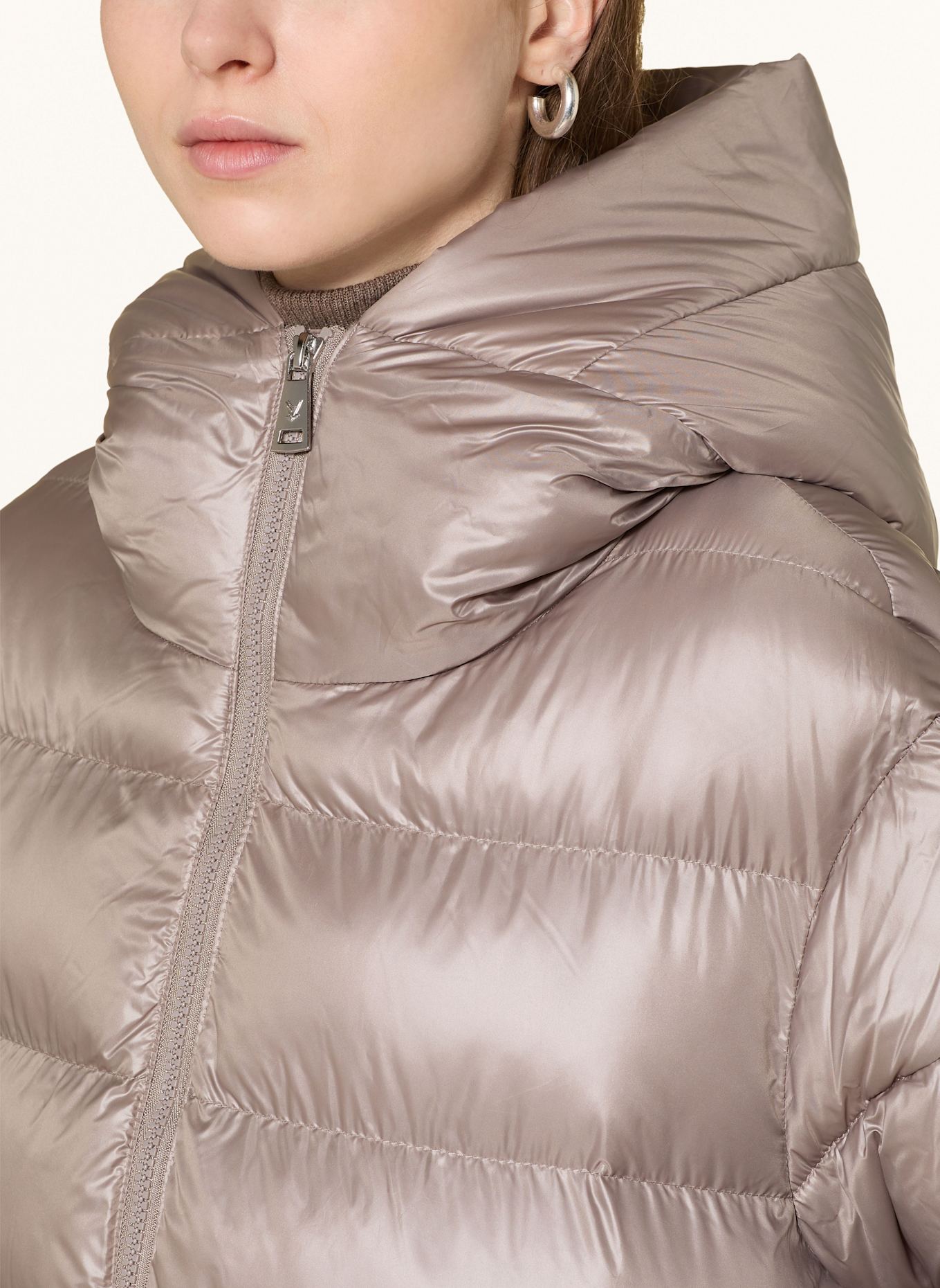 FUCHS SCHMITT Steppmantel: TAUPE