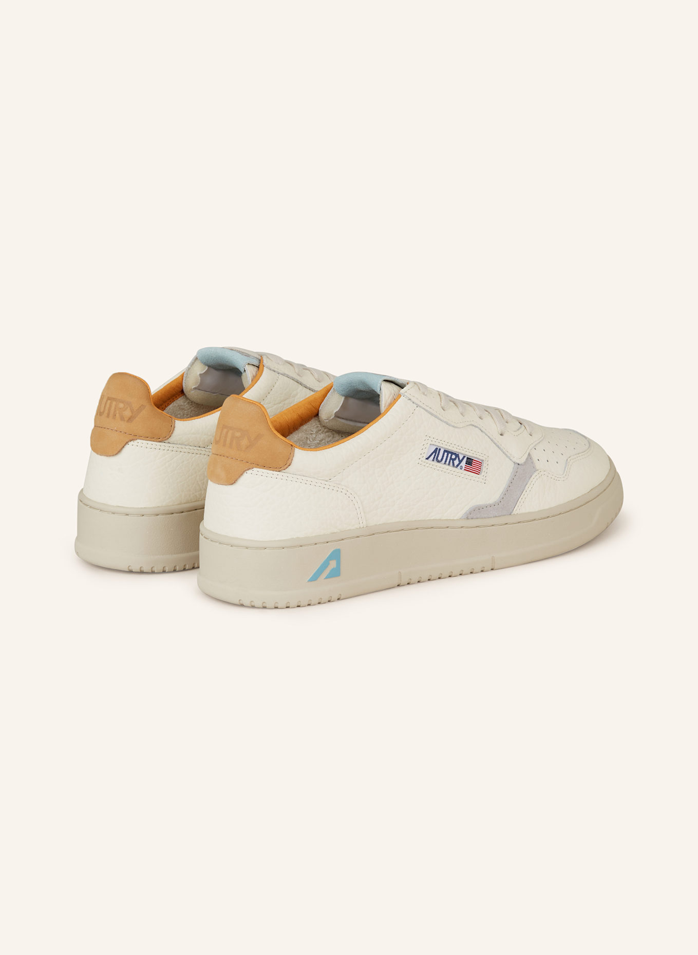AUTRY Sneakers MEDALIST LOW: CREAM / GRAY