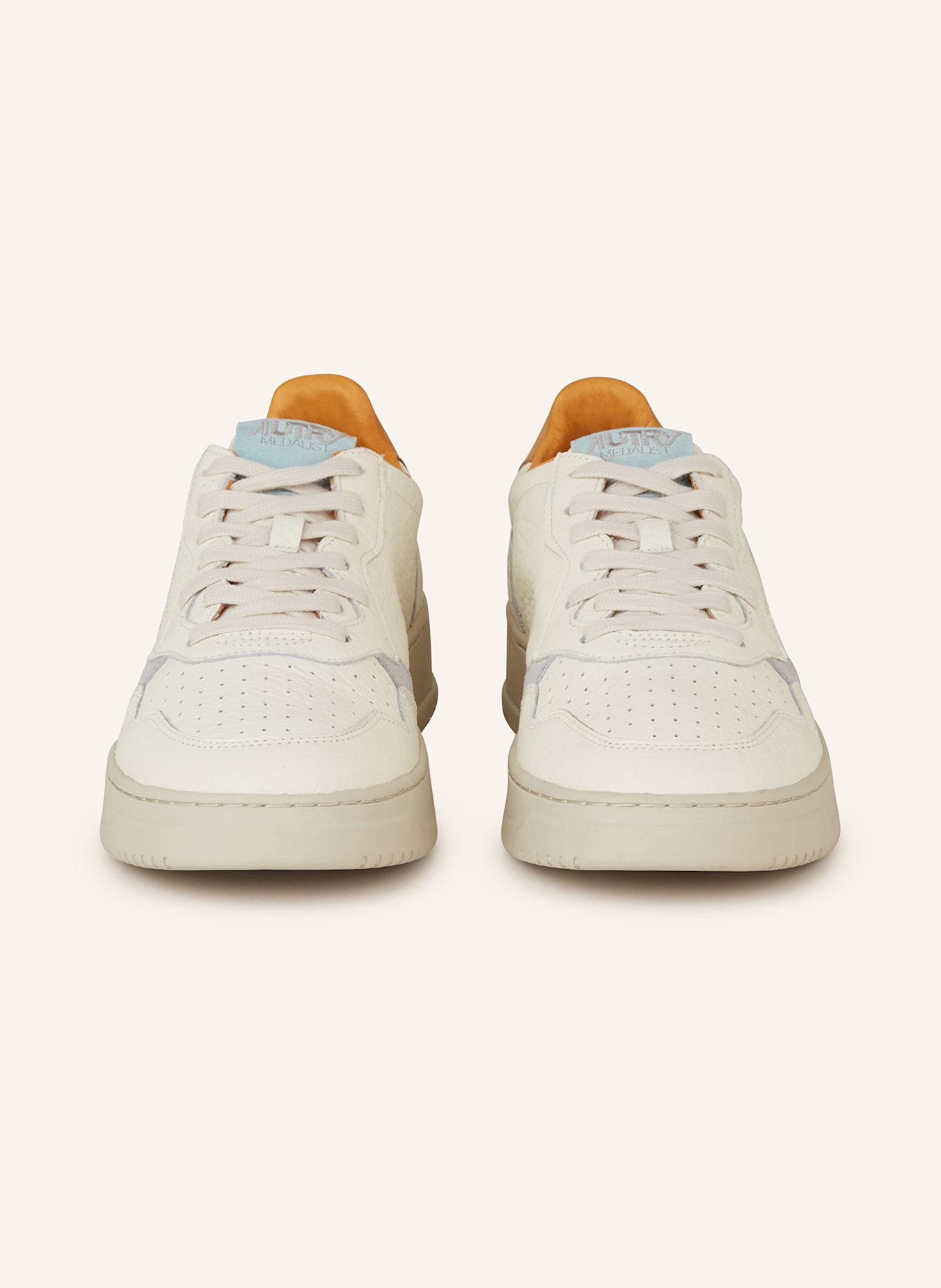 AUTRY Sneakers MEDALIST LOW: CREAM / GRAY
