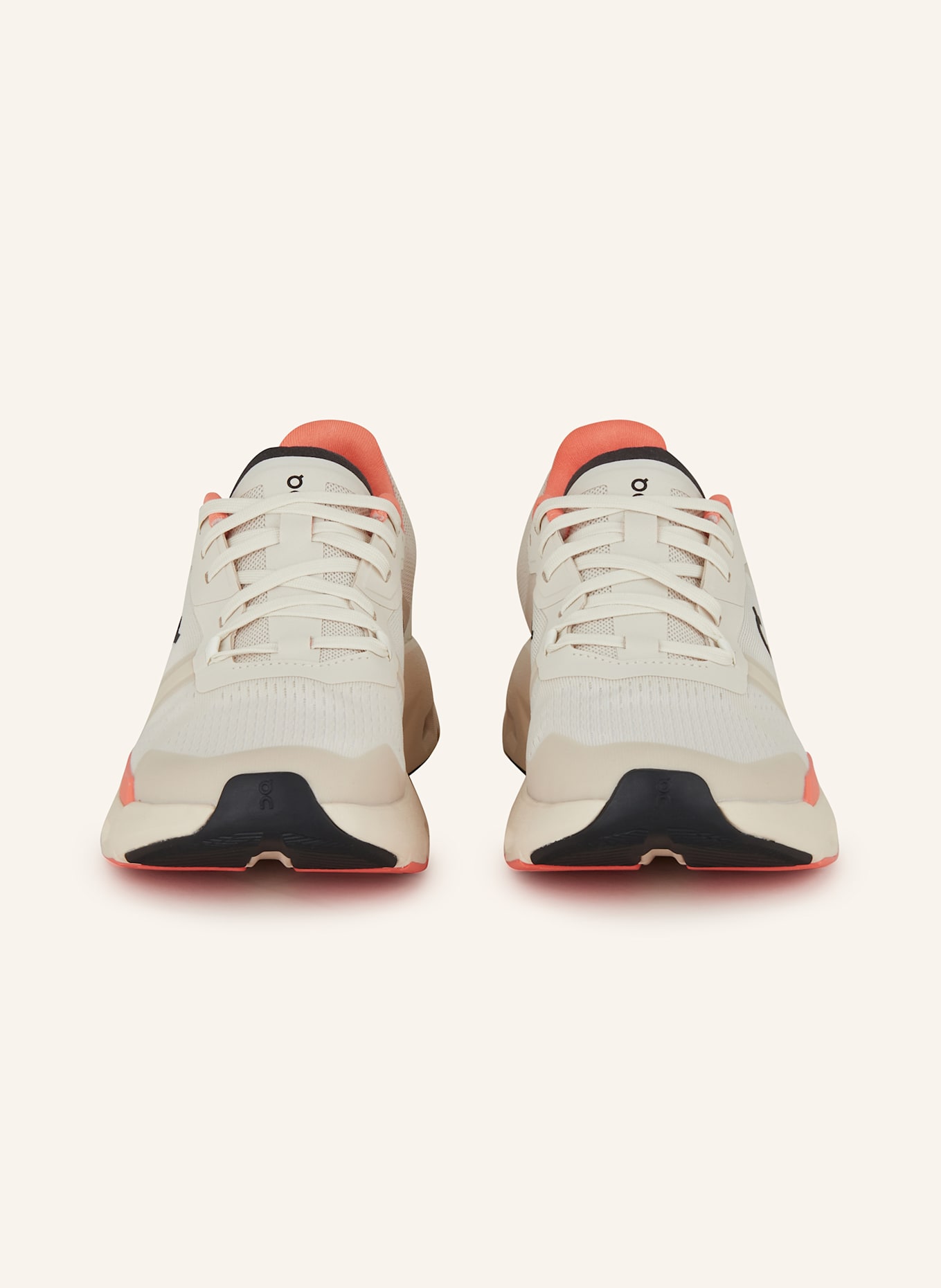 On Fitnessschuhe CLOUDPULSE: BEIGE / ORANGE