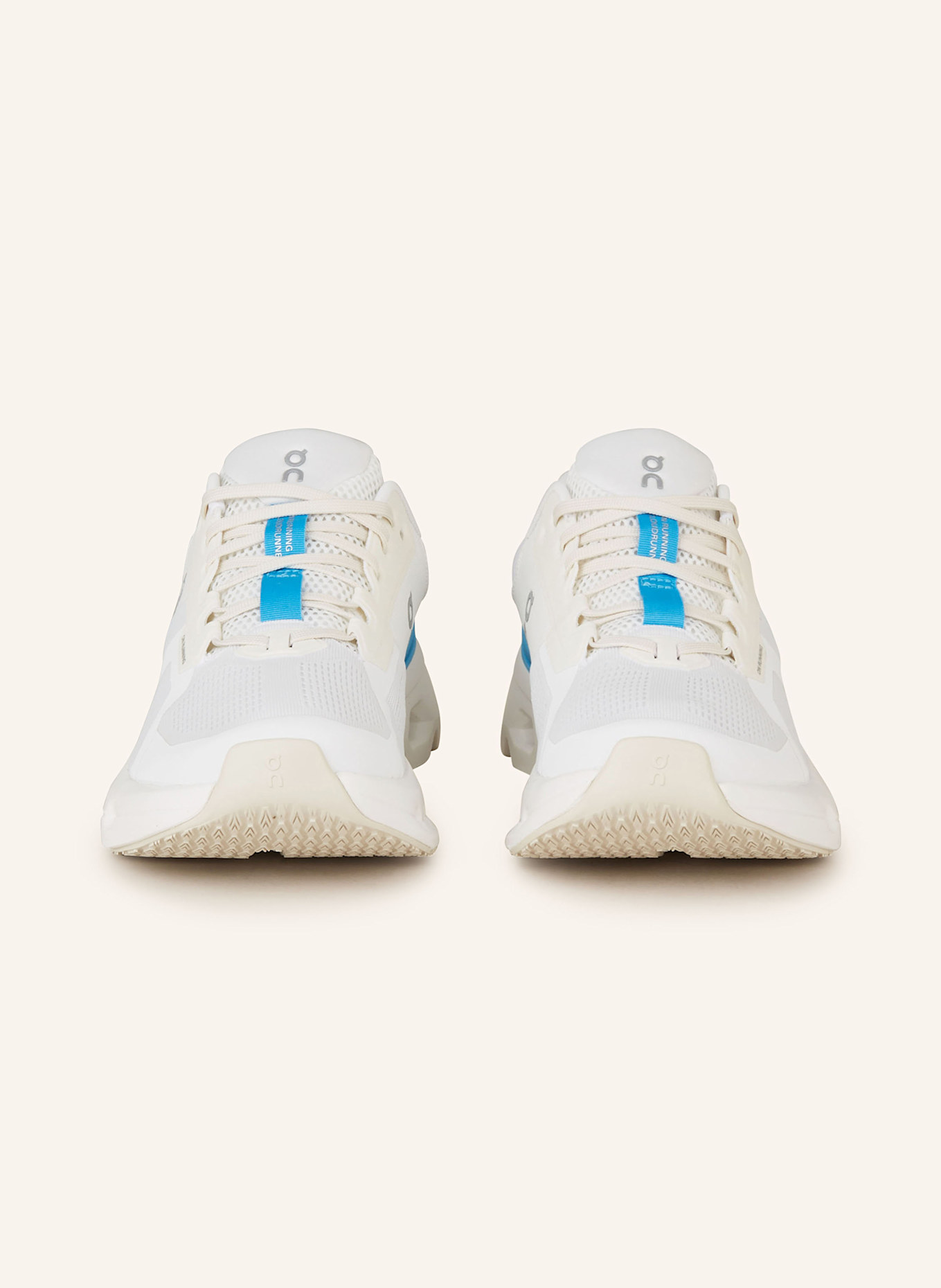 On Running shoes CLOUDRUNNER 2: WHITE / TURQUOISE