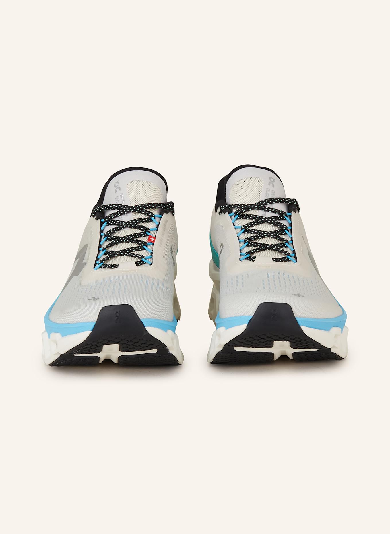 On Running shoes CLOUDMONSTER 2: CREAM / TURQUOISE