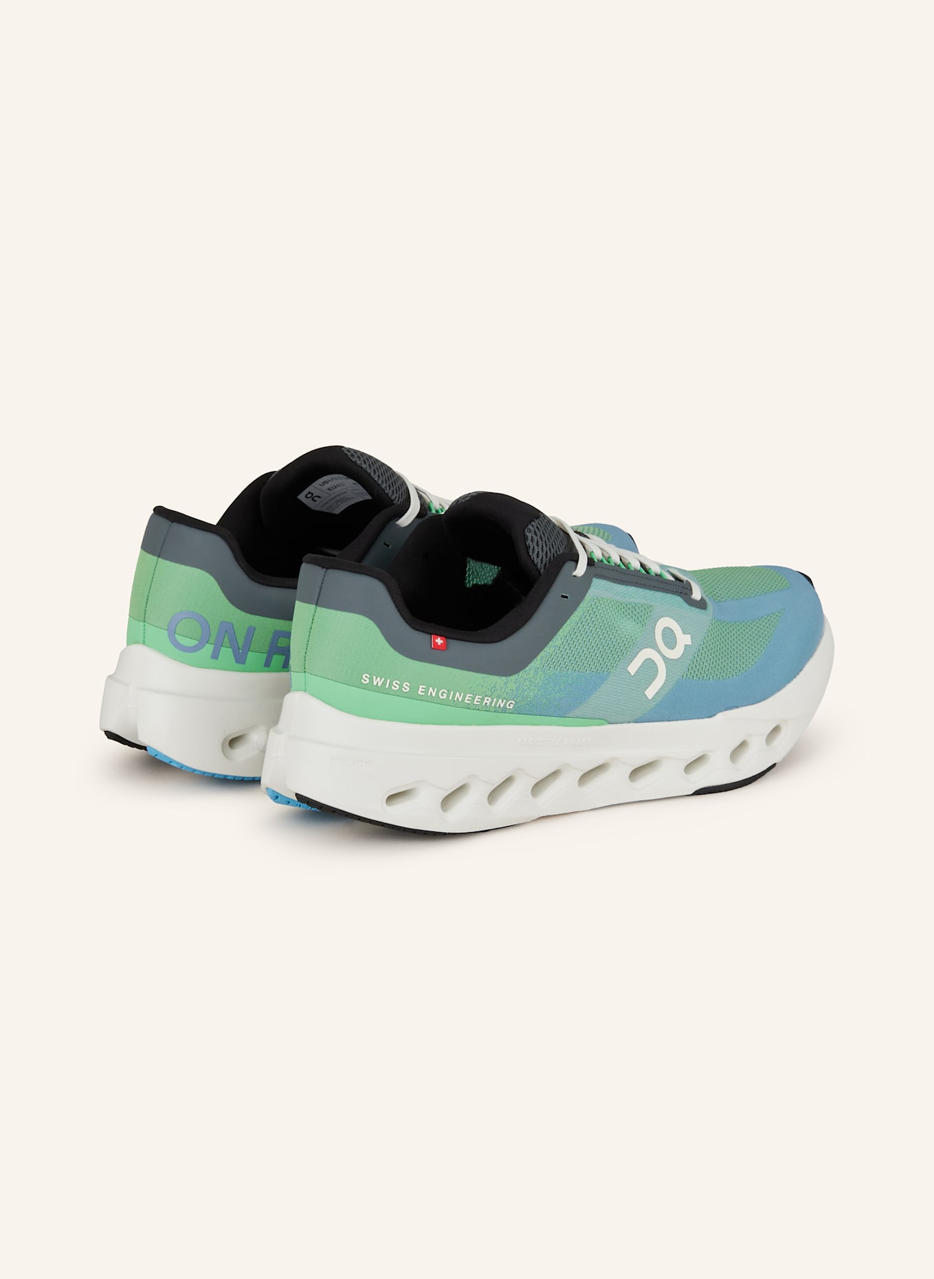 On Running shoes CLOUDSURFER NEXT: LIGHT GREEN / LIGHT BLUE