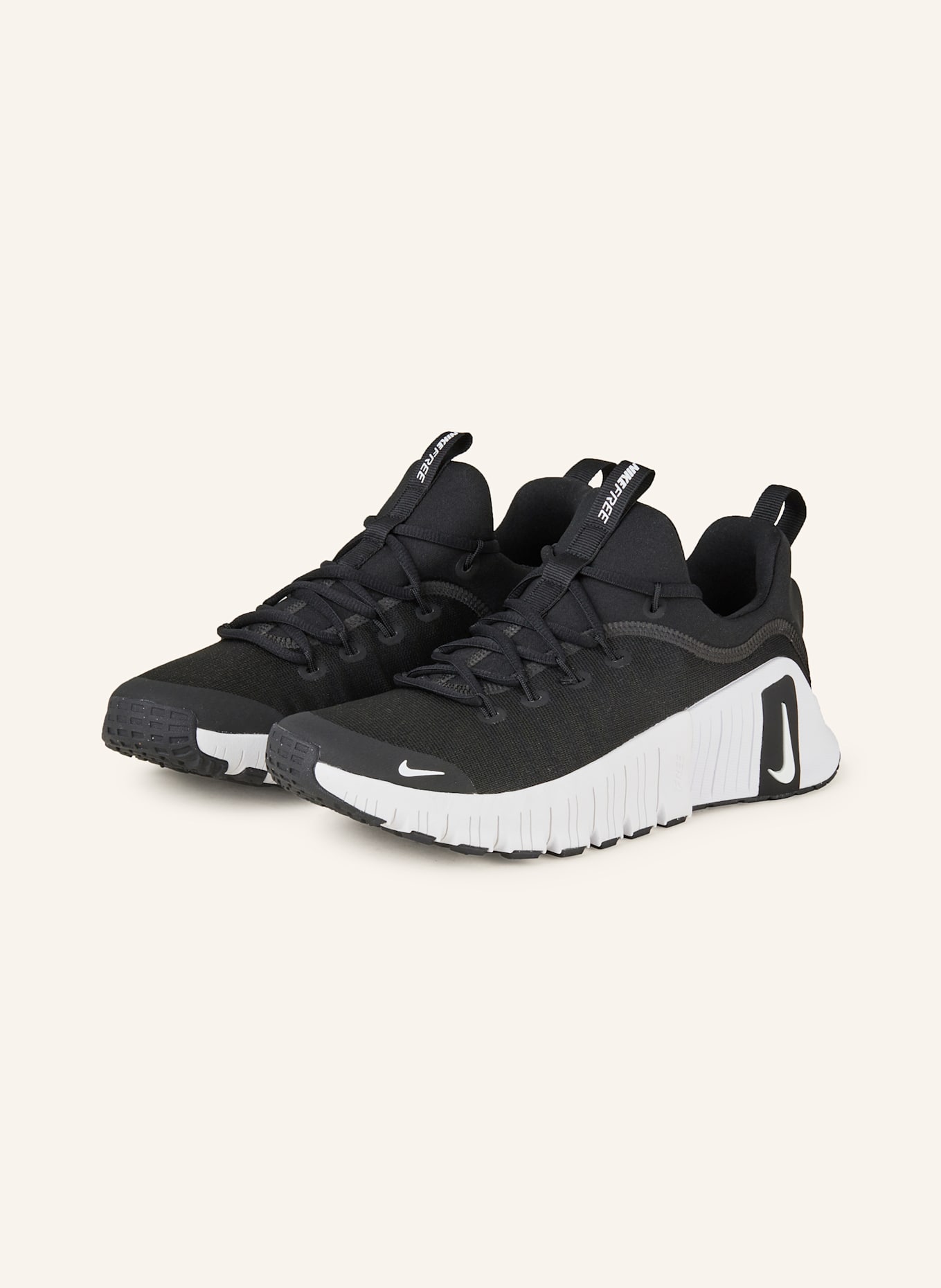 Nike FREE METCON 6 fitness shoes in black