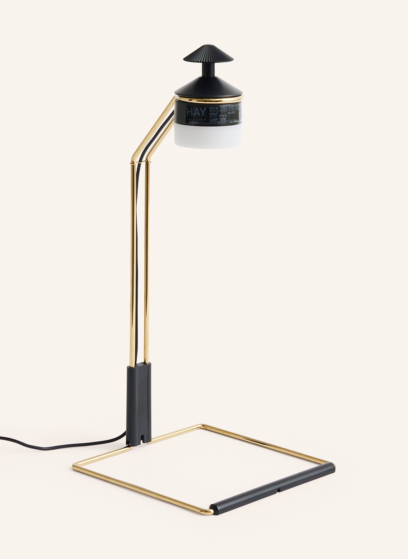 HAY Tischleuchte MATIN 380: GELB