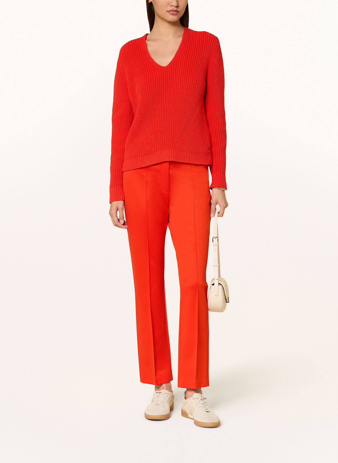 MARC CAIN Pullover: 271 flame red