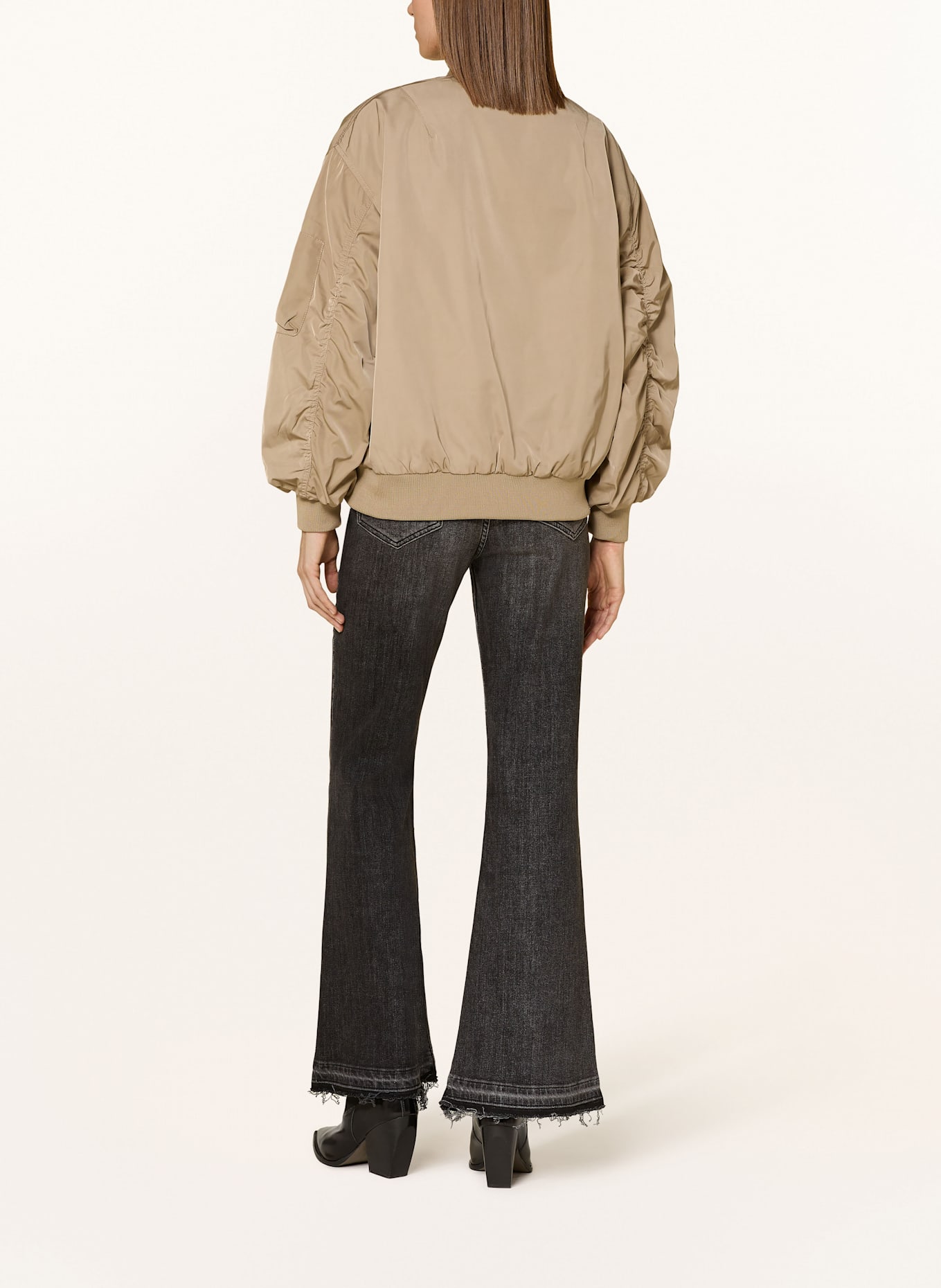 RINO & PELLE Bluzon dwustronny ELYN: BEŻOWY