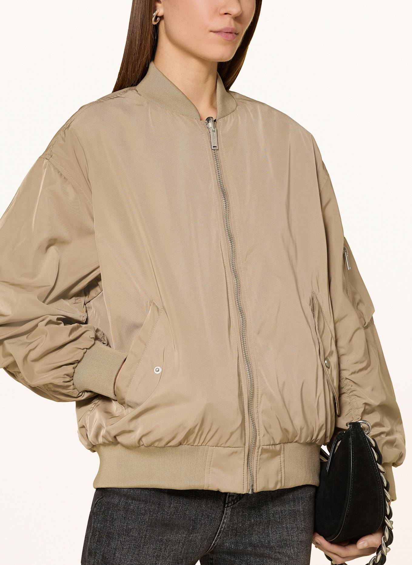 RINO & PELLE Bluzon dwustronny ELYN: BEŻOWY