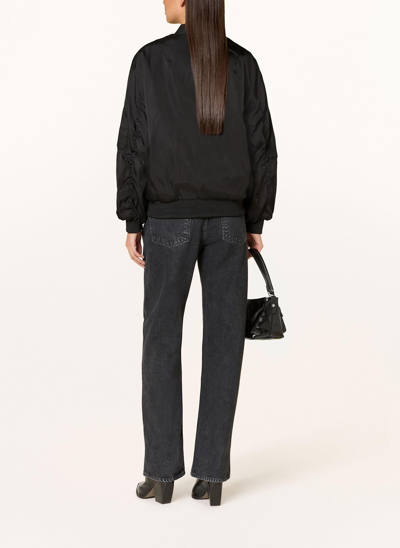 RINO & PELLE Bluzon dwustronny ELYN: CZARNY / JASNOCZARY