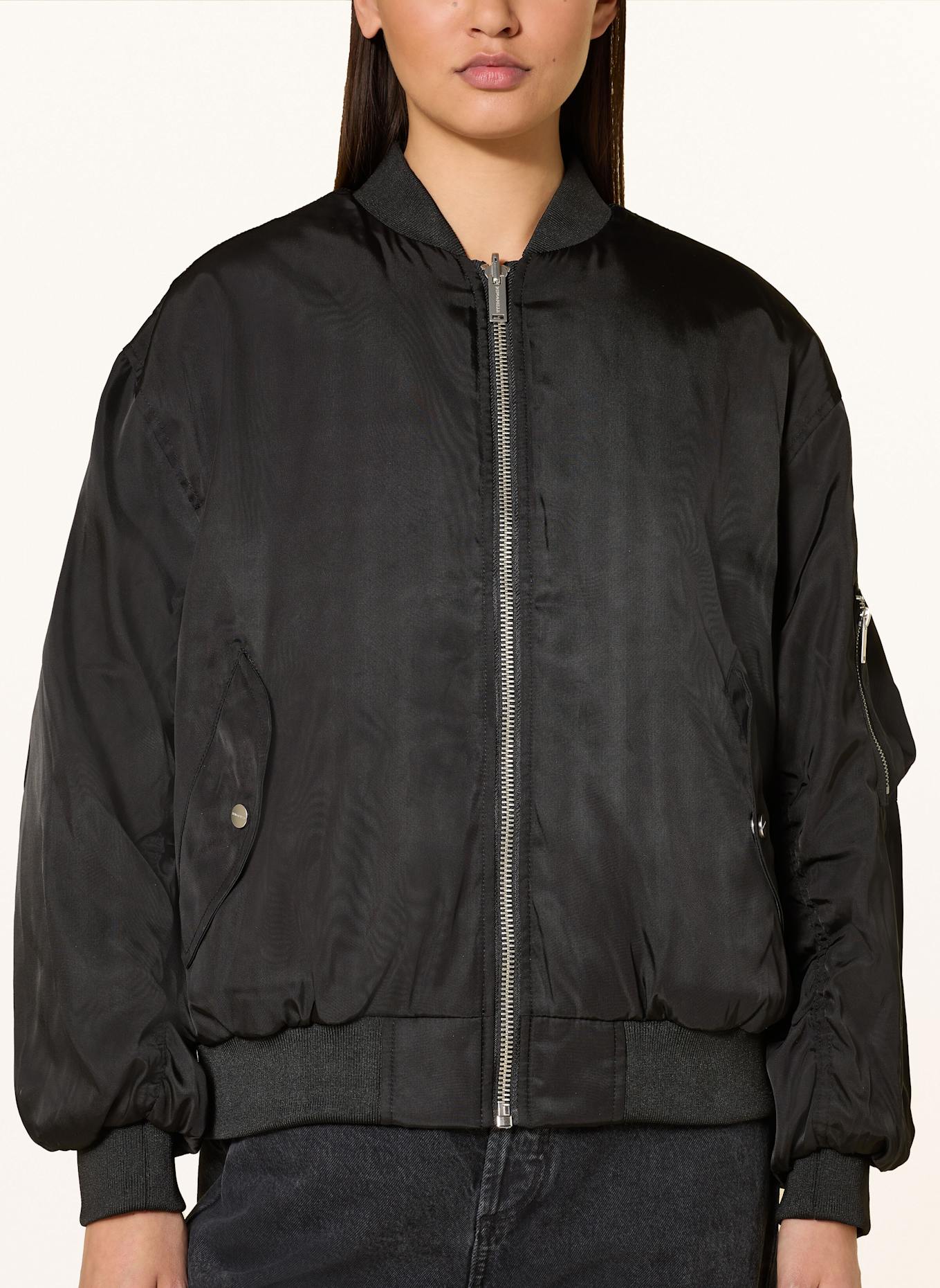 RINO & PELLE Bluzon dwustronny ELYN: CZARNY / JASNOCZARY