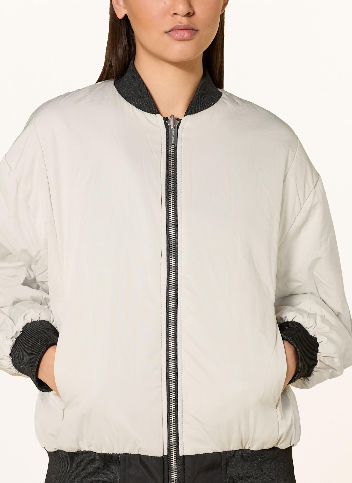 RINO & PELLE Bluzon dwustronny ELYN: CZARNY / JASNOCZARY