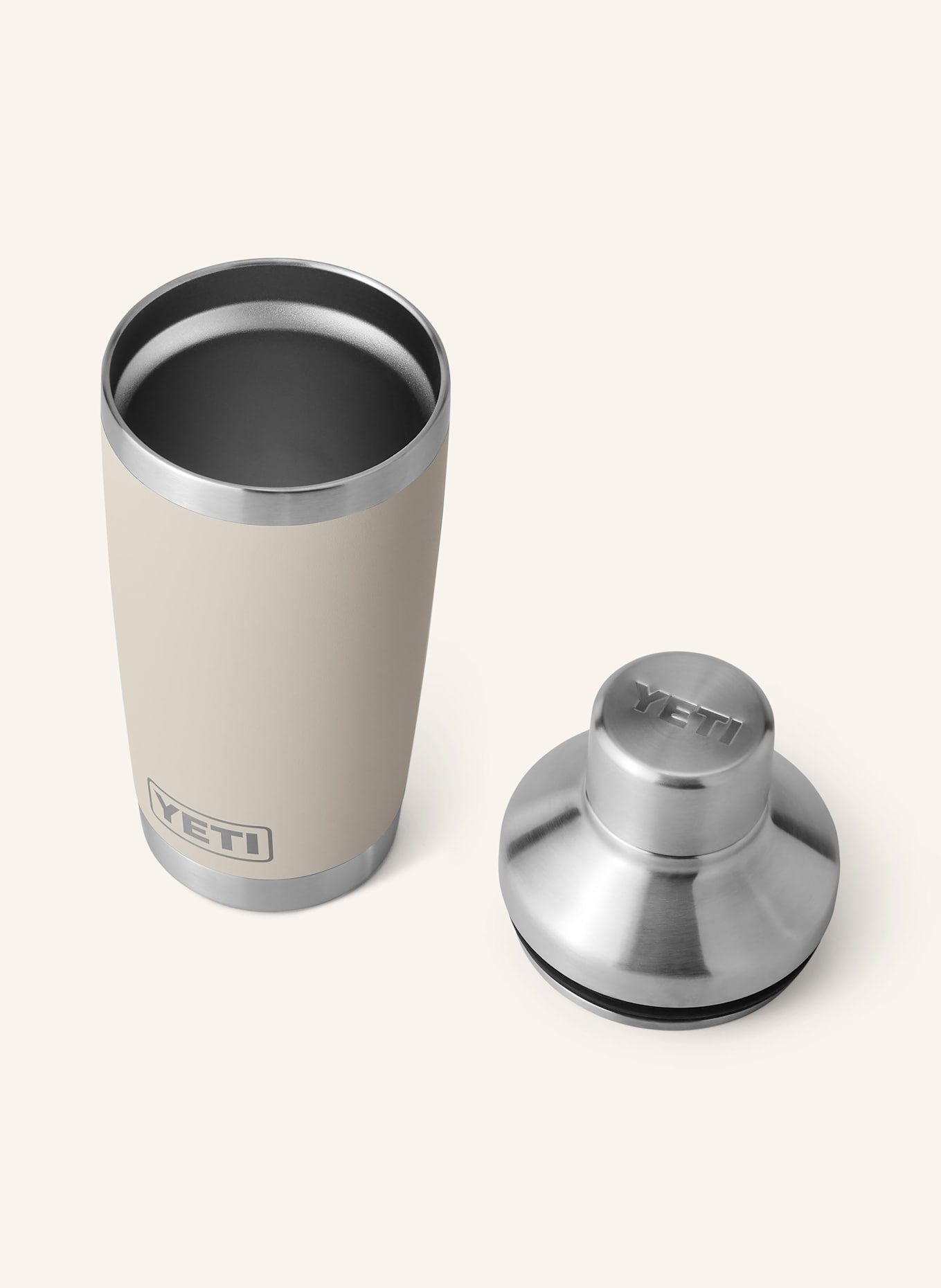 YETI Shaker do koktajli RAMBLER®: KREMOWY