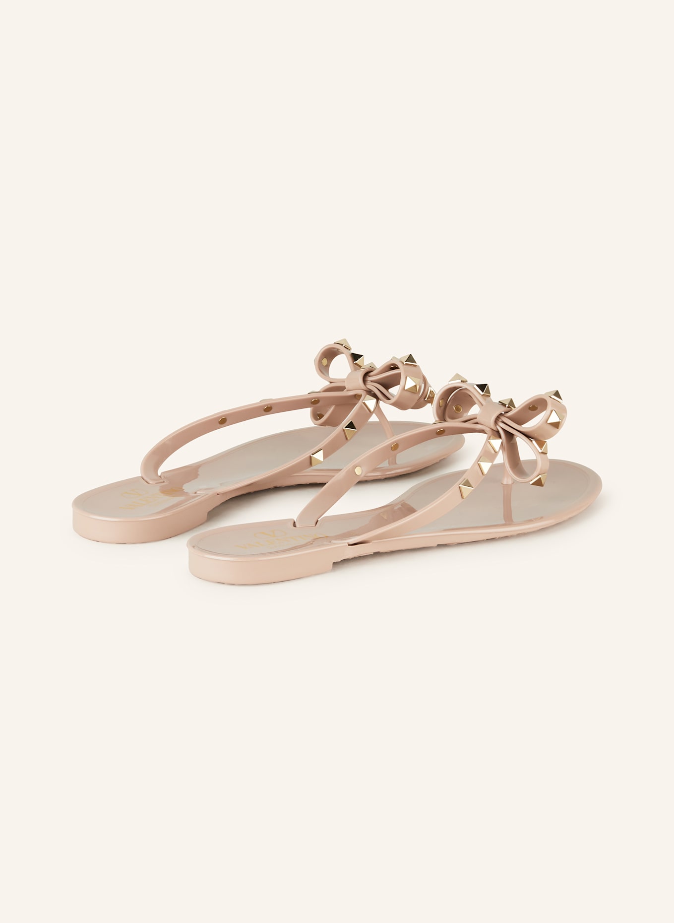 Valentino inspired flip flops on sale