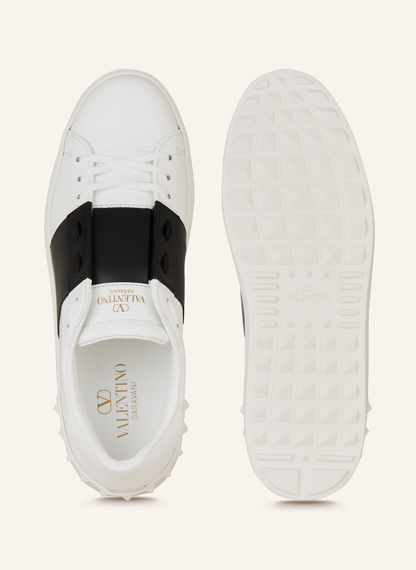 VALENTINO GARAVANI Sneaker OPEN ROCKSTUD mit Nieten