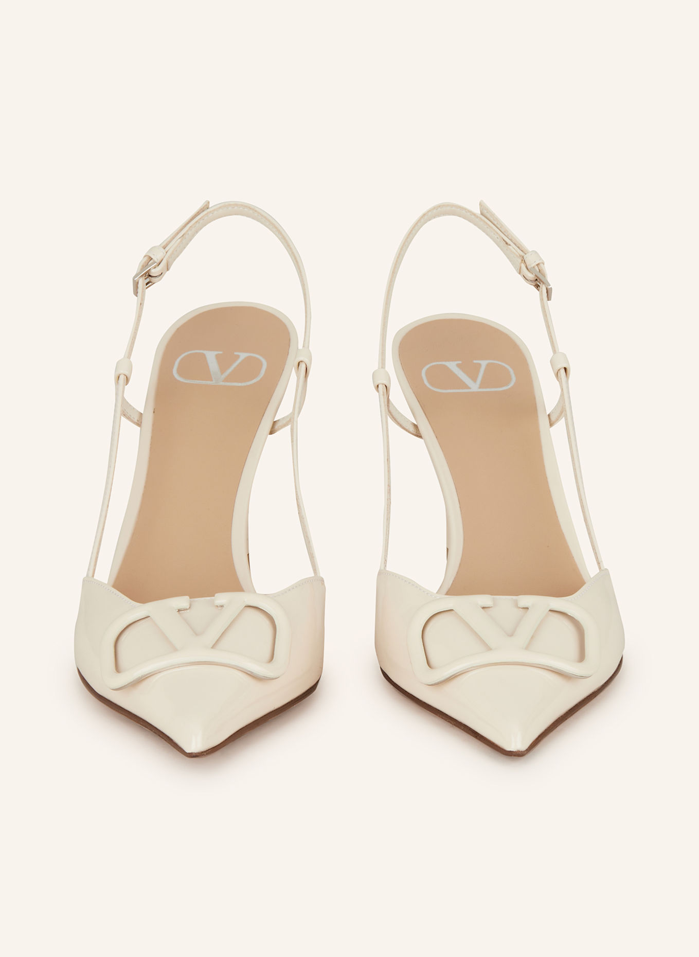 VALENTINO GARAVANI Slingpumps VLOGO SIGNATURE: CREME