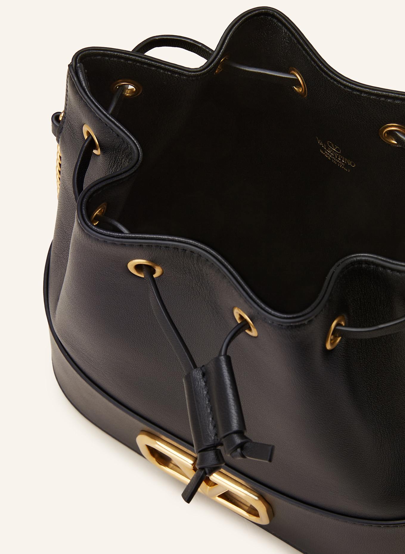 VALENTINO GARAVANI Pouch bag VLOGO SIGNATURE: BLACK