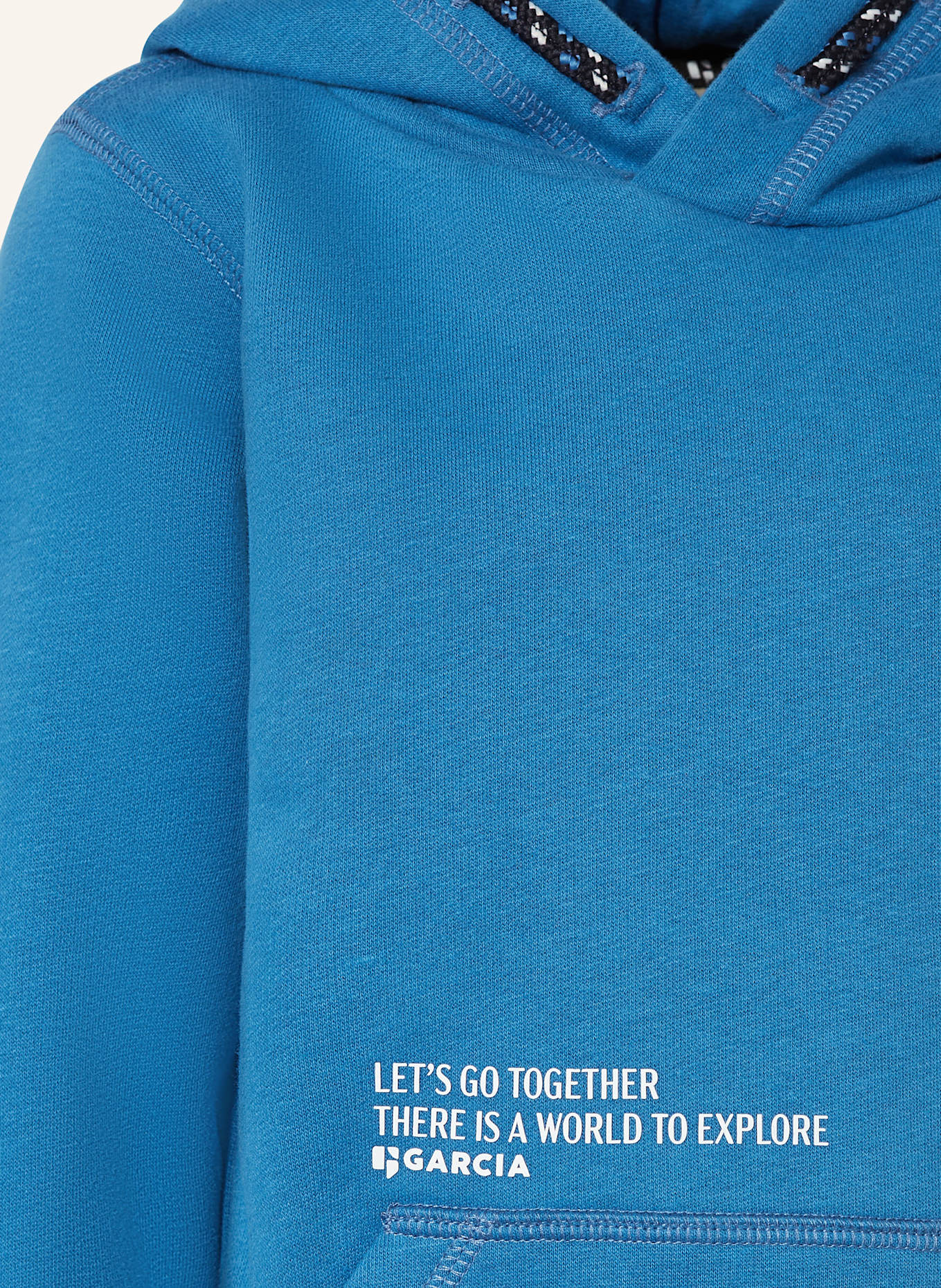 GARCIA Hoodie: BLAU