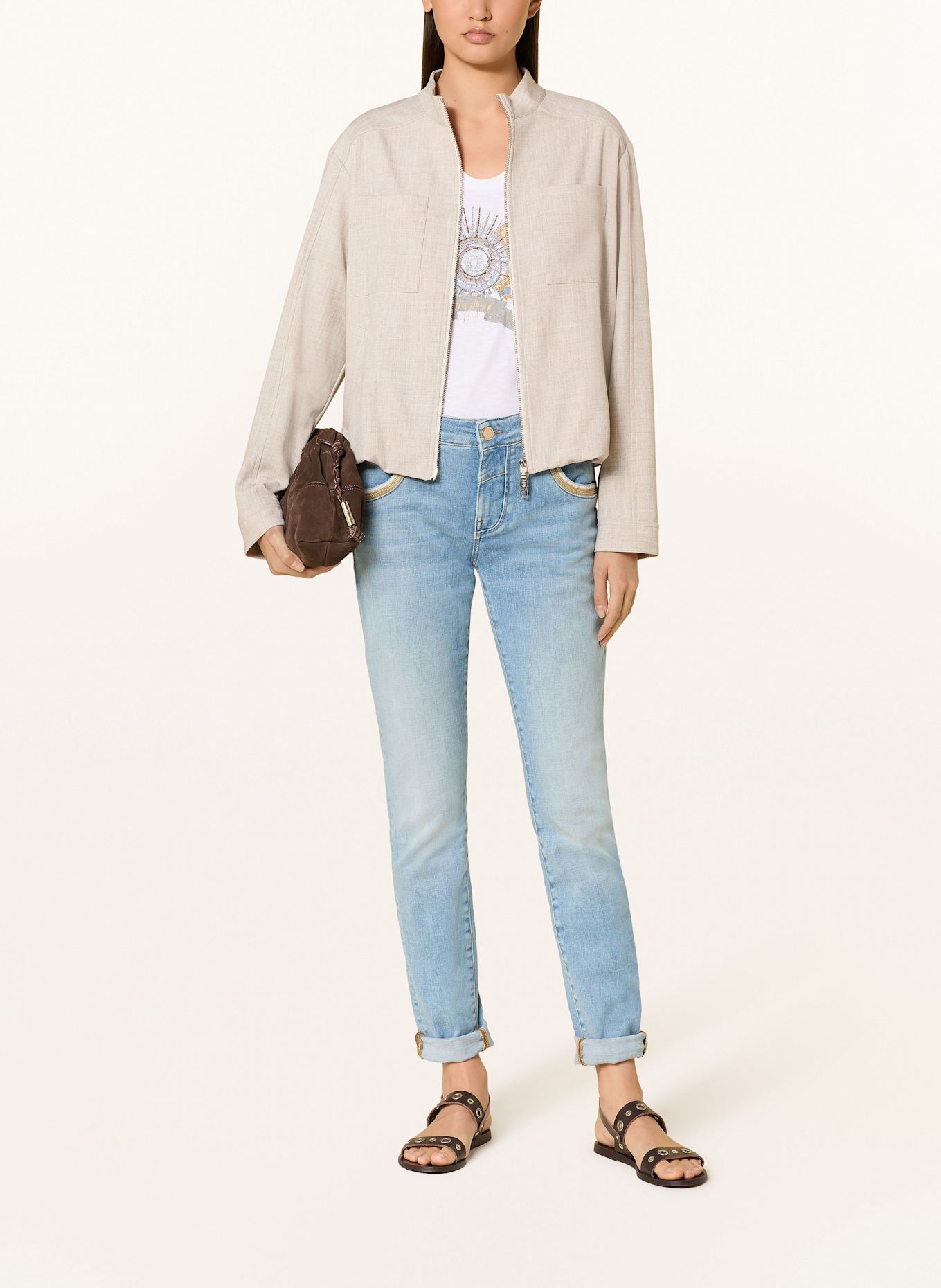 MOS MOSH Jacke MMPETRA FLAIR: BEIGE