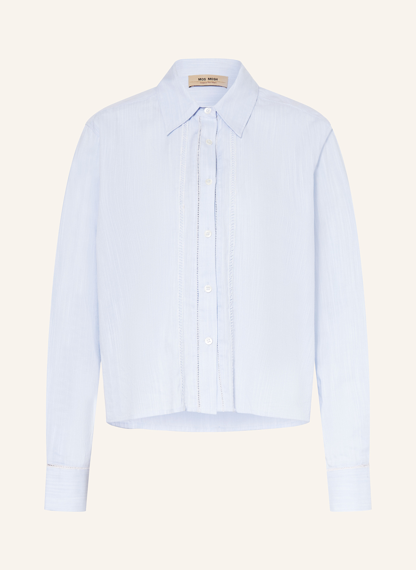 MOS MOSH Košilová halenka MMVINA: TMAVĚ MODRÁ