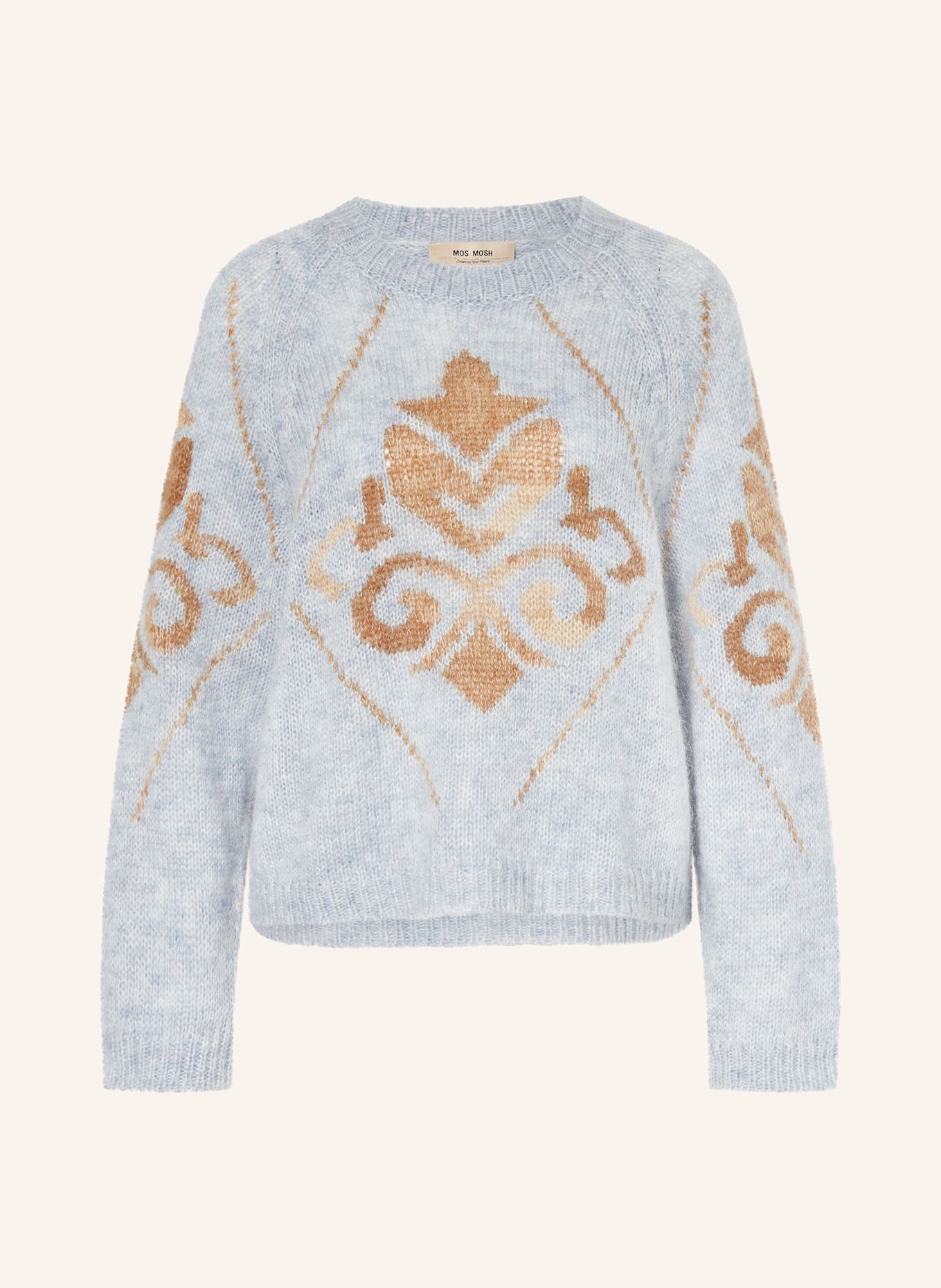 MOS MOSH Svetr MMDAYA: TMAVĚ MODRÁ