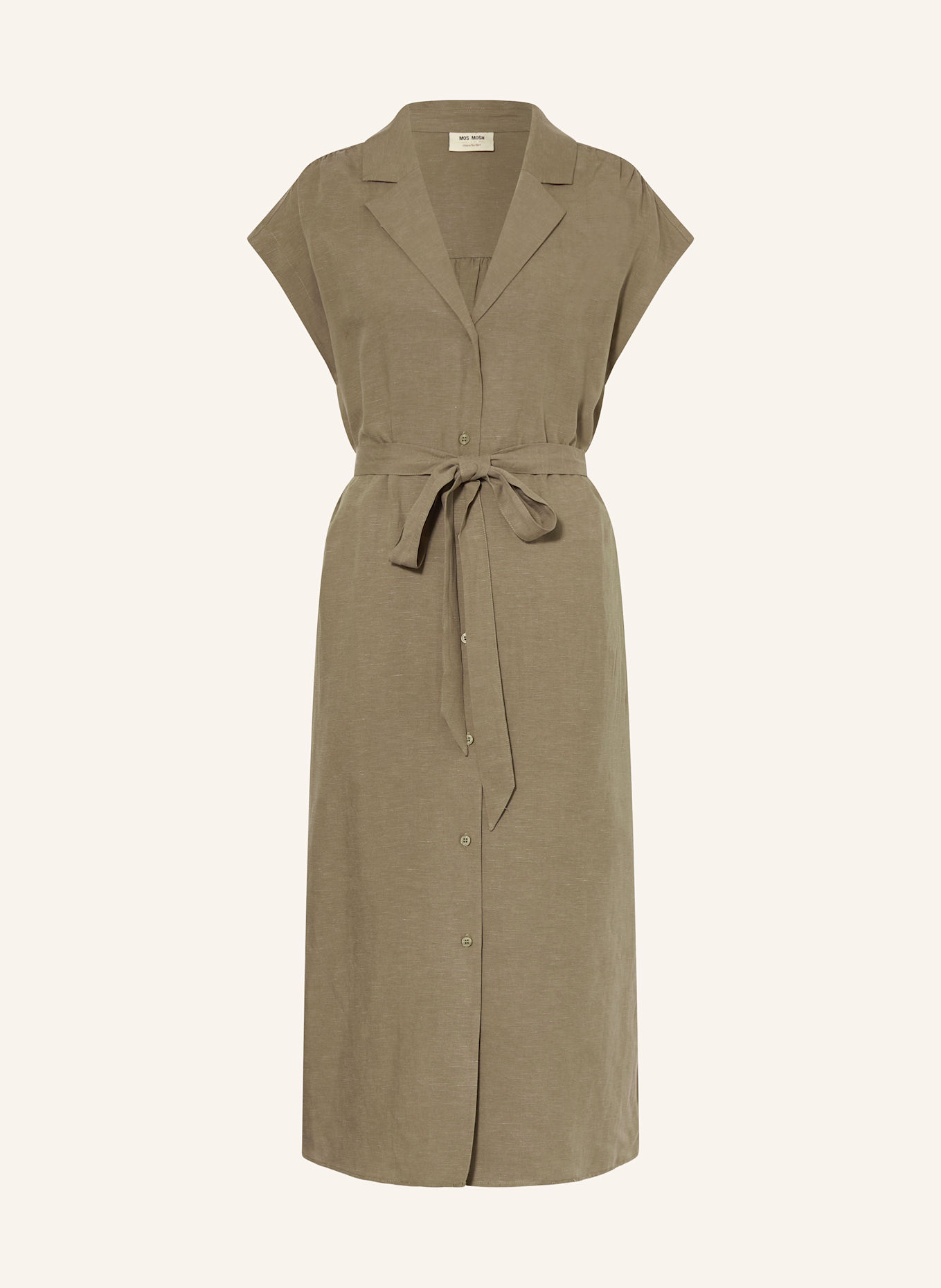 MOS MOSH Hemdblusenkleid MMNELLI ALEXIS: OLIV
