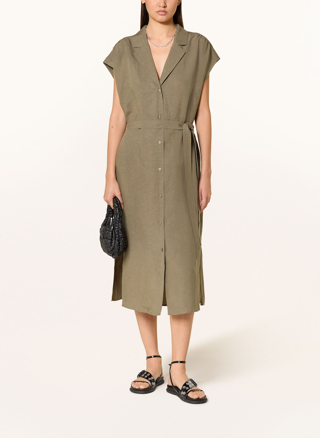 MOS MOSH Hemdblusenkleid MMNELLI ALEXIS: OLIV