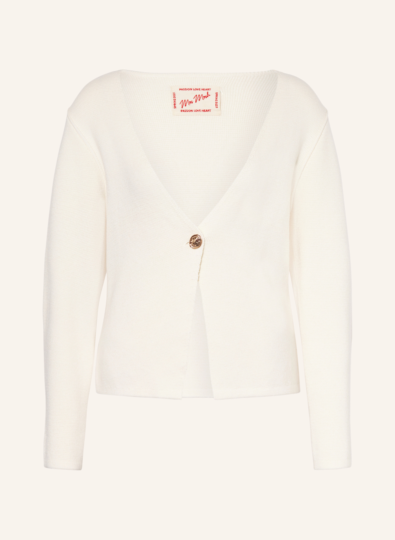 Sandro Strickjacke Ecru Sandro GABRIELLE Strickjacke Ecru/beige