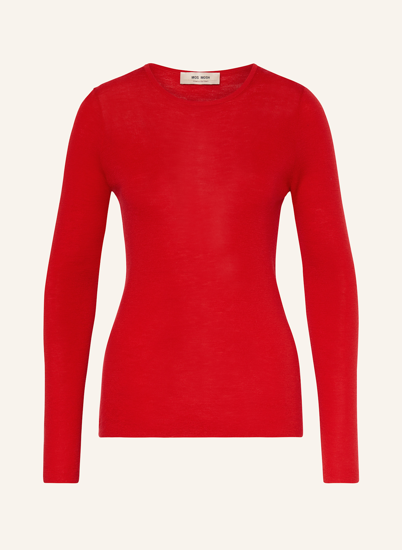 MOS MOSH Cashmere sweater MMBOUCH: RED