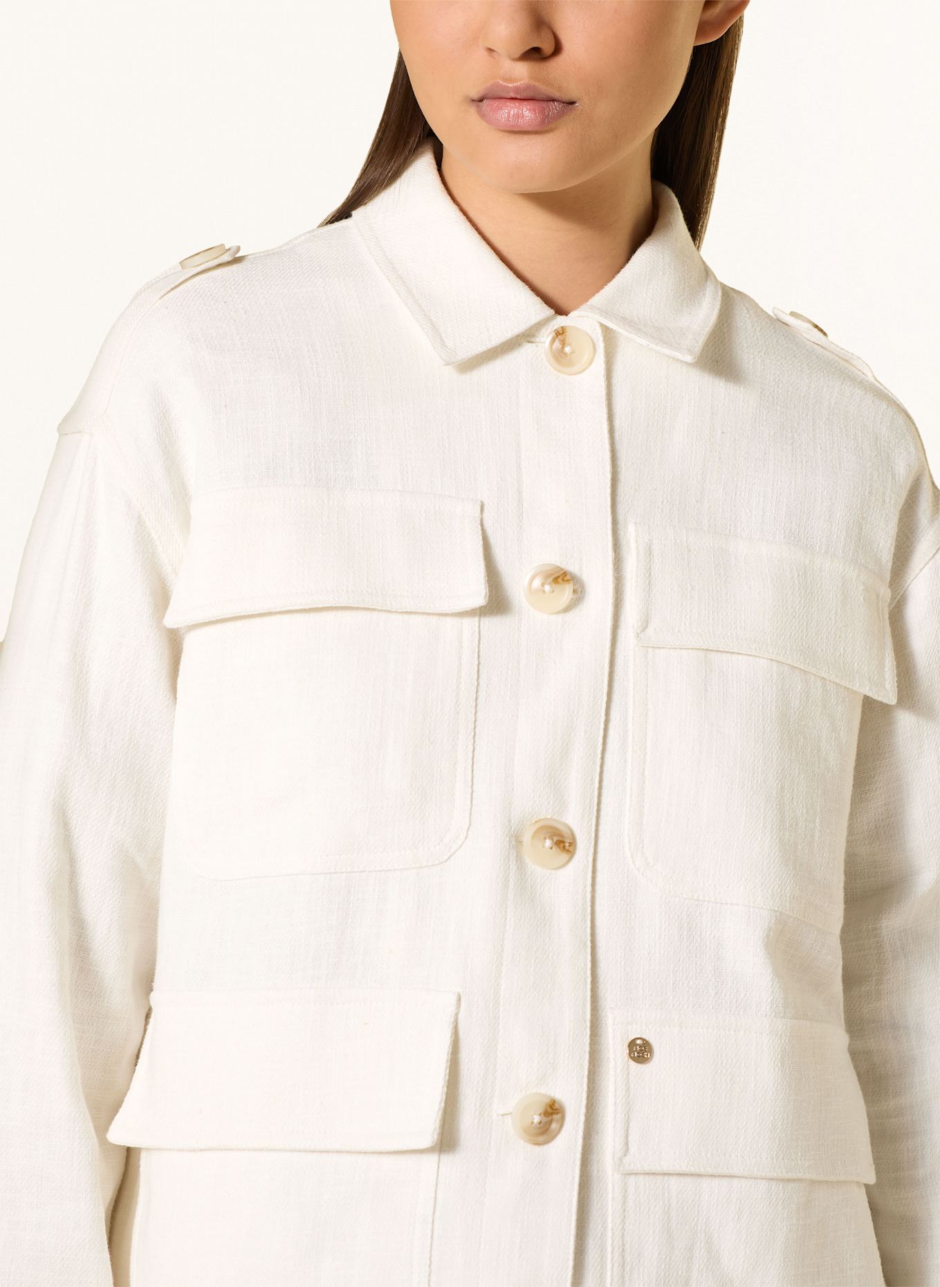 MOS MOSH Overjacket MMALFEA: ECRU