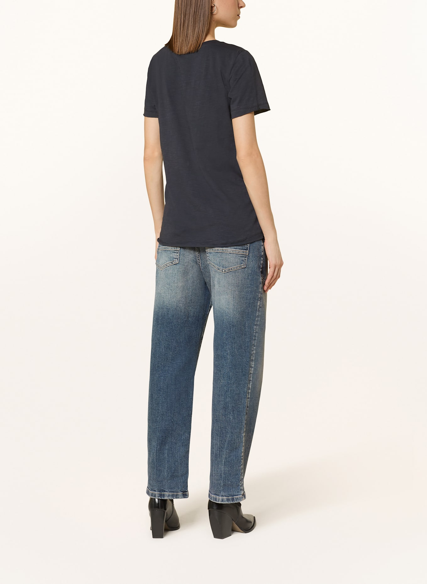 MOS MOSH Straight džíny MMSAGAI LUPIN: 401 BLUE