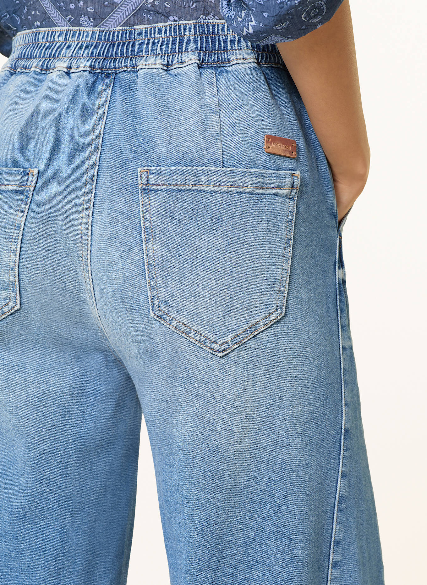 MOS MOSH Jeansy MMVINCENT LYON: 406 LIGHT BLUE