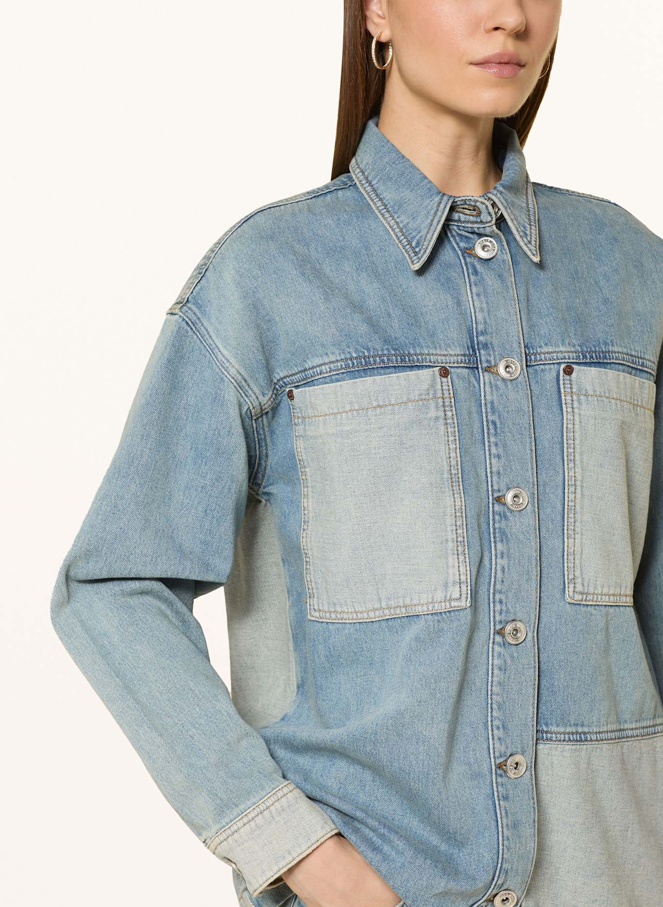 MOS MOSH Jeansjacke MMLYDIA: 493 Mid Blue