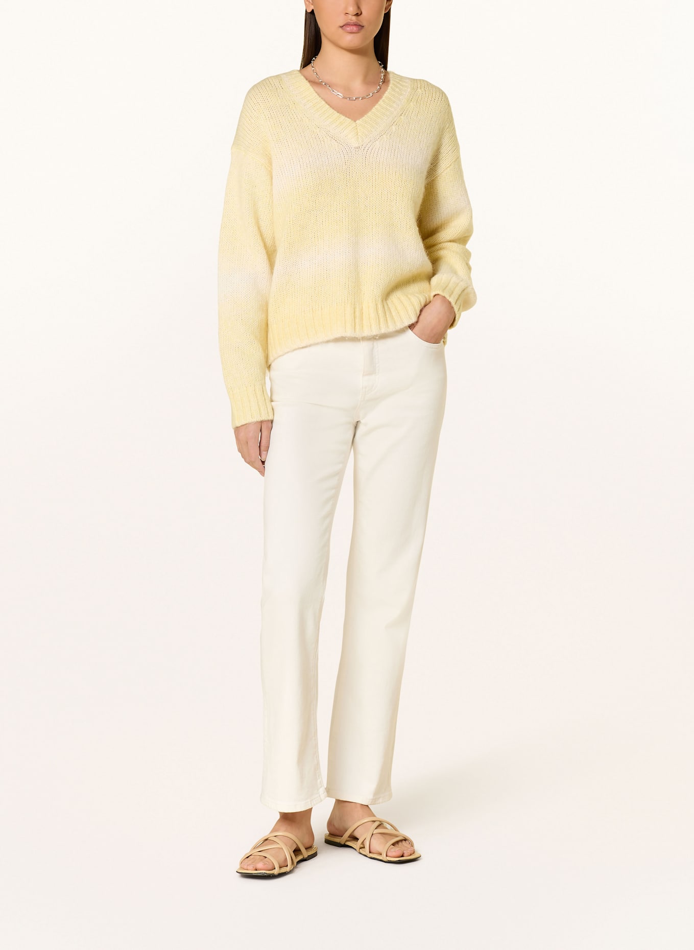 MOS MOSH Pullover MMWELMA: HELLGELB