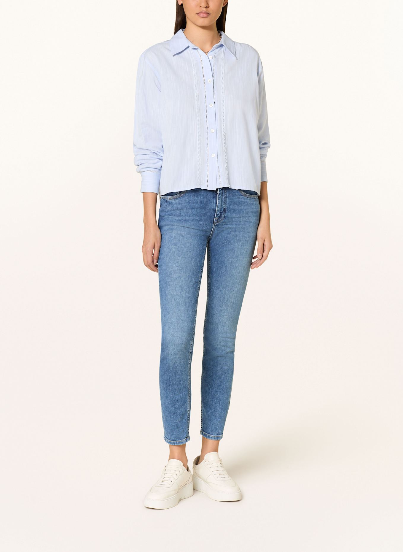 MOS MOSH Skinny Jeans MMVICE SOPHIA: 493 Mid Blue
