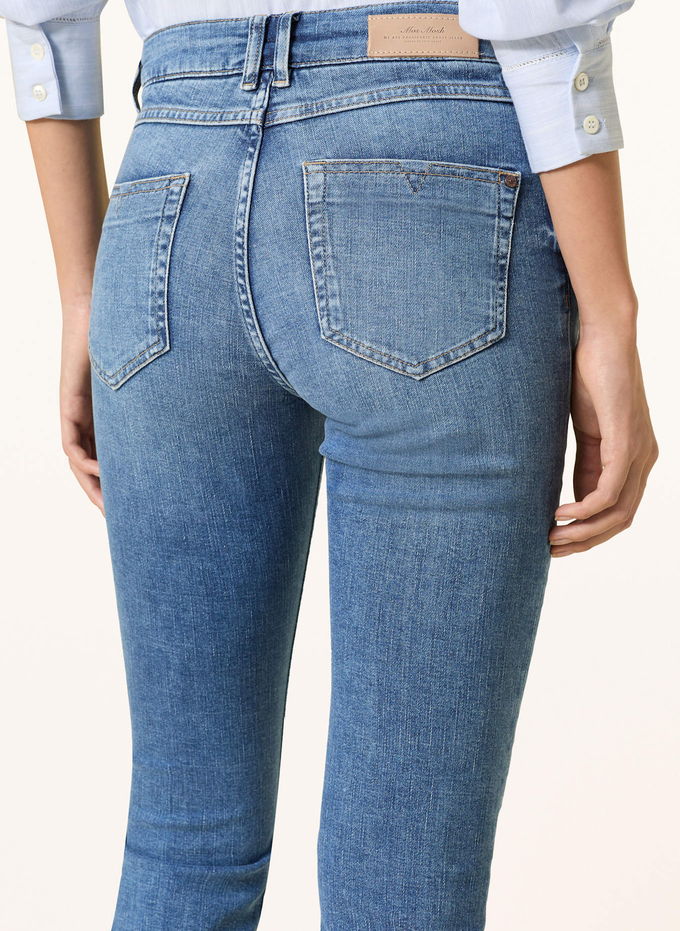 MOS MOSH Skinny Jeans MMVICE SOPHIA: 493 Mid Blue