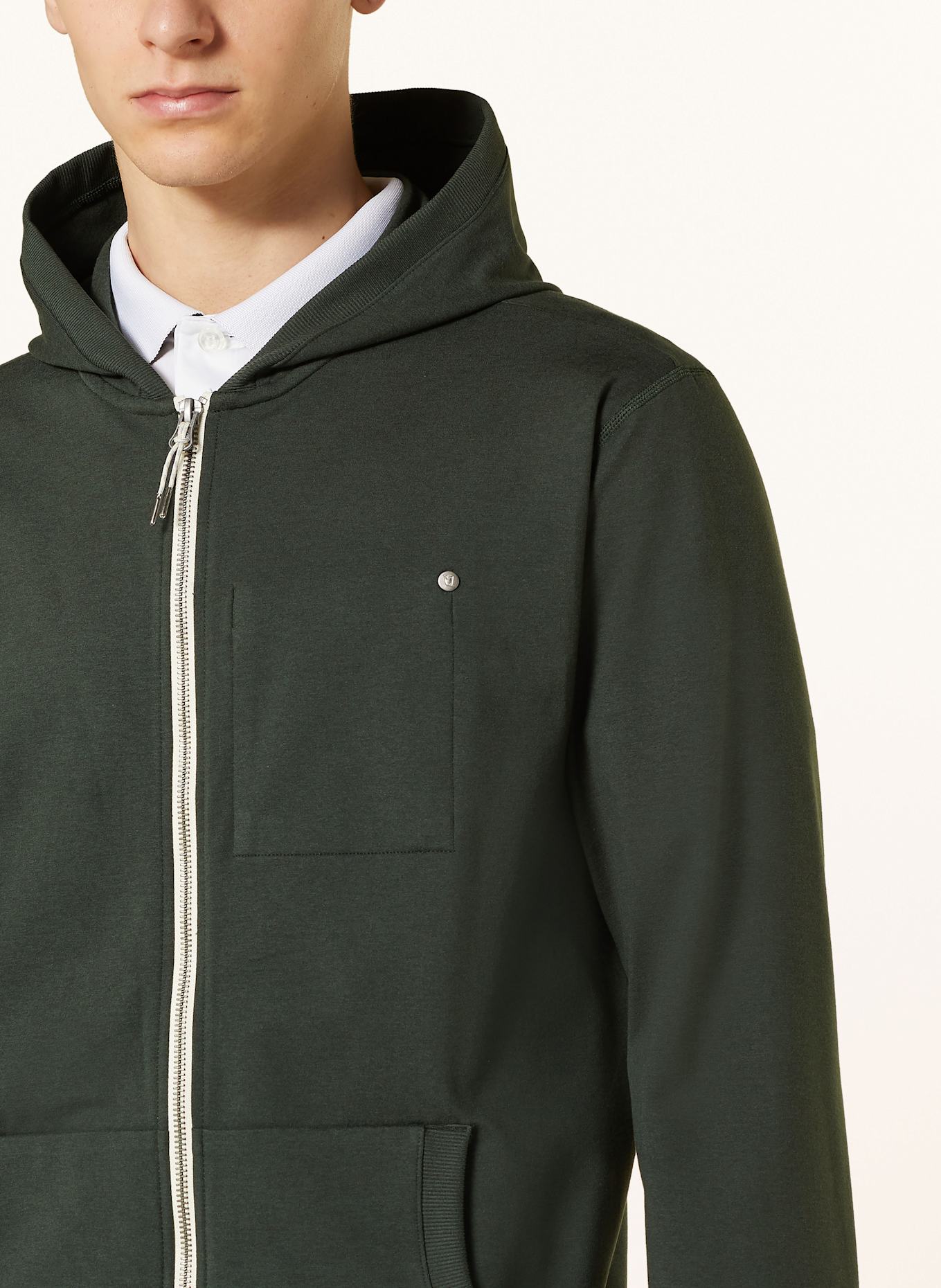 vuori Sweatjacke CORONADE: DUNKELGRÜN