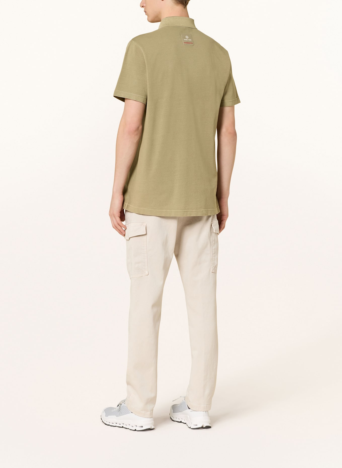FIRE+ICE Piqué-Poloshirt RAMON4: OLIV
