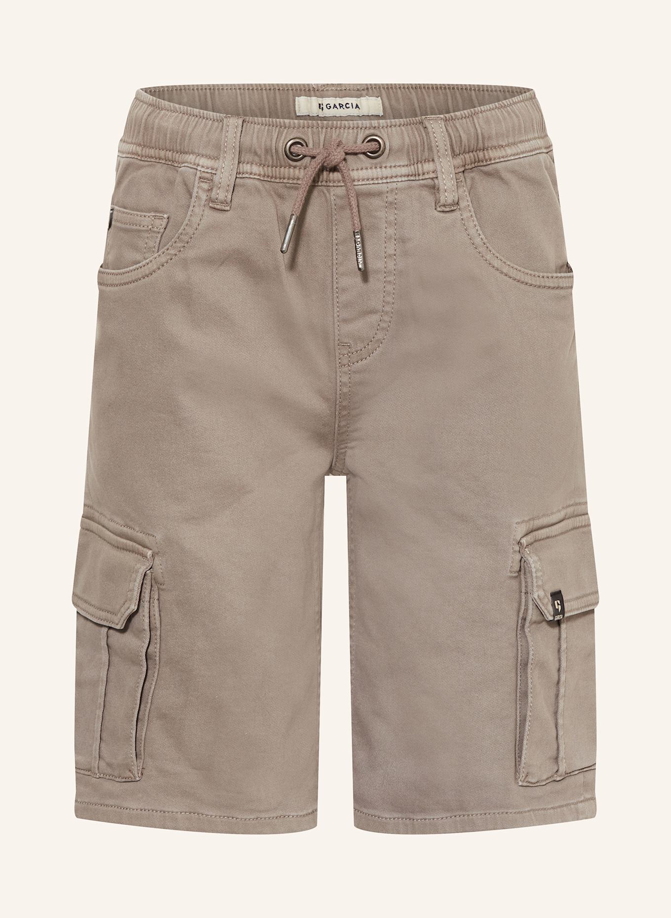 GARCIA Cargoshorts Regular Fit: TAUPE